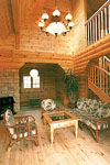 Log House Interior